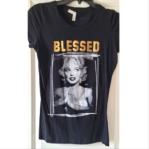 Marilyn Monroe "Blessed" tee
